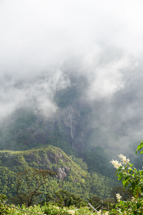 Waterfall from Adam's Peak